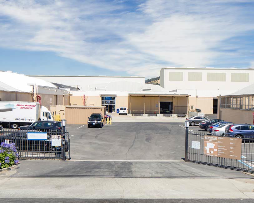 Alvarado Industrial Center before renovation