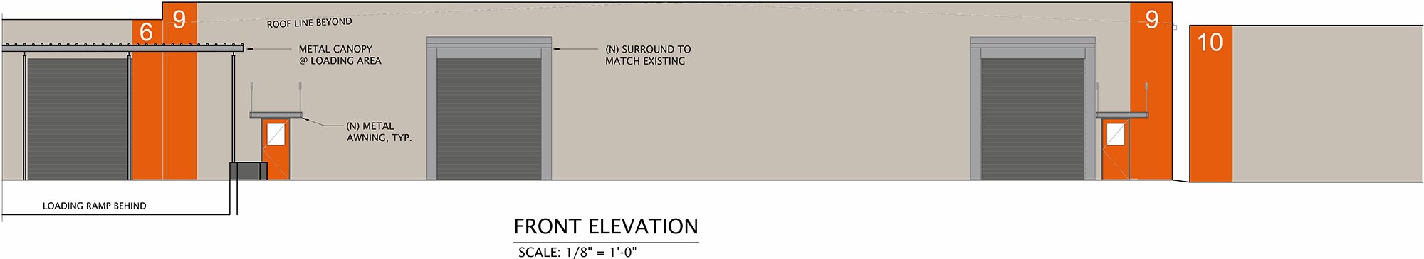 artist rendering of Alvarado Industrial Center available for lease in San Leandro