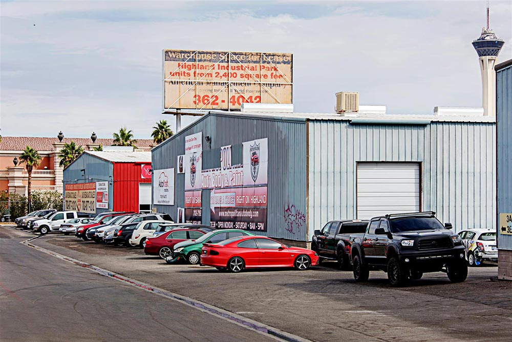 Highland Industrial Park before renovations